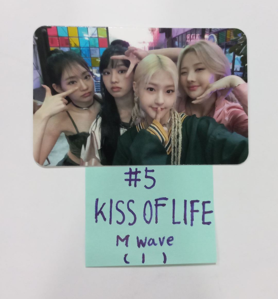 KISS OF LIFE "KISS OF LIFE" - Mwave Event Photocard [23.09.20] - HALLYUSUPERSTORE