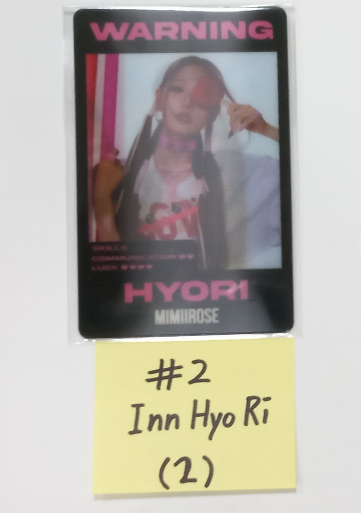 Mimiirose "LIVE" - Official Photocard [23.09.20] - HALLYUSUPERSTORE