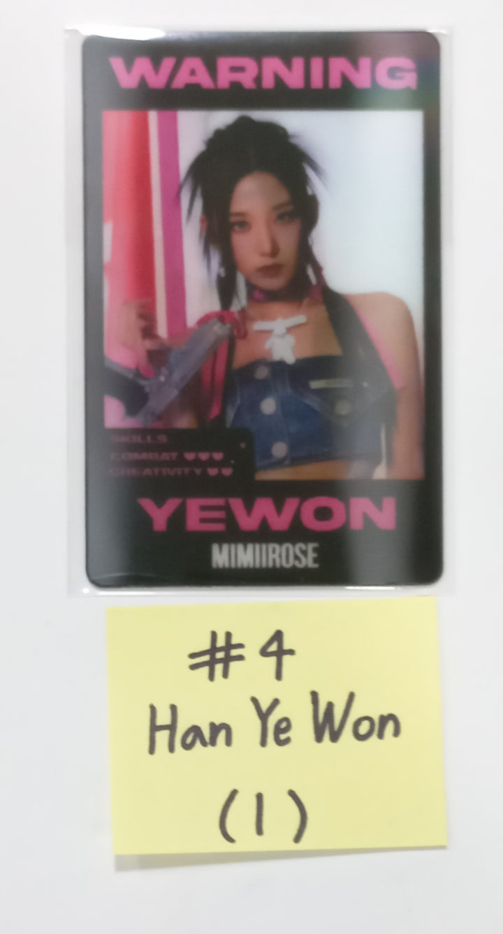 Mimiirose "LIVE" - Official Photocard [23.09.20] - HALLYUSUPERSTORE