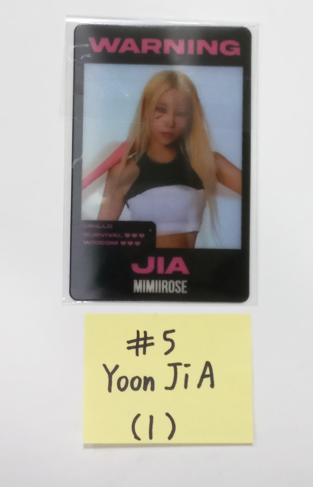 Mimiirose "LIVE" - Official Photocard [23.09.20] - HALLYUSUPERSTORE