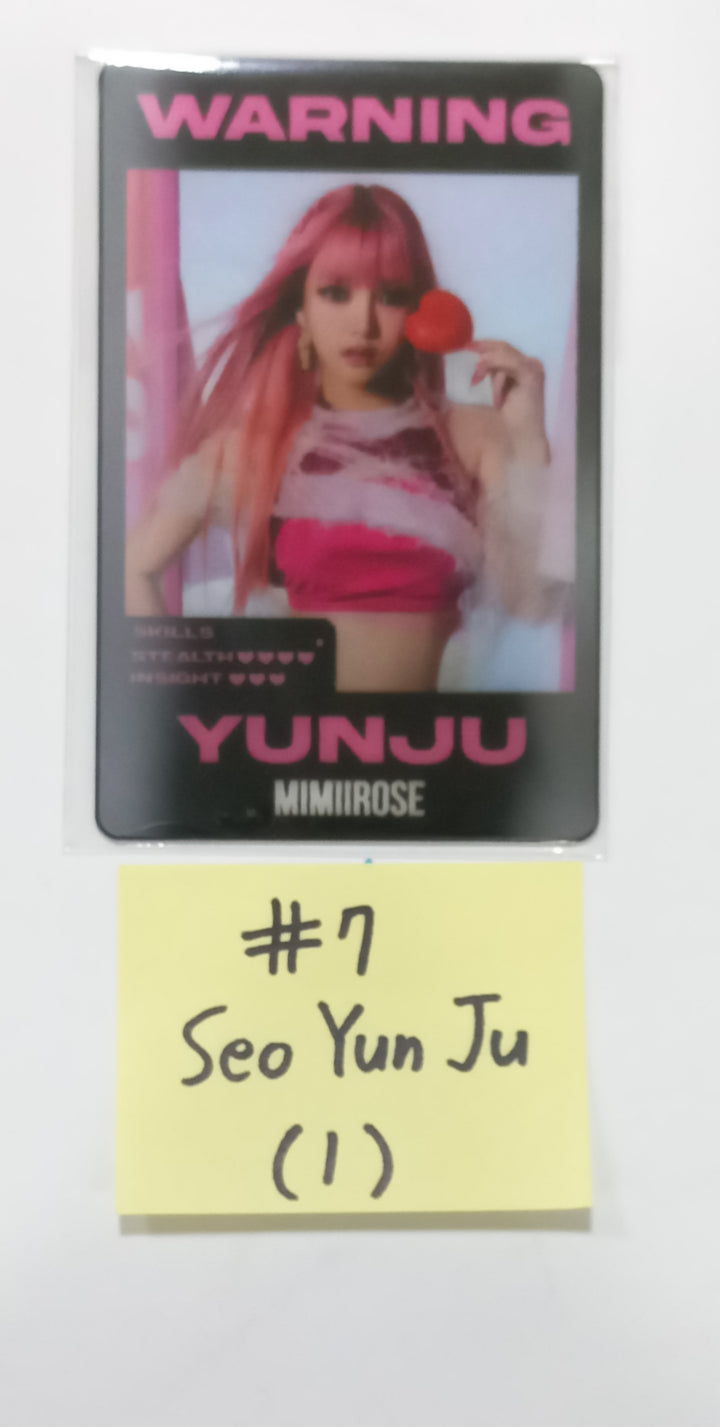 Mimiirose "LIVE" - Official Photocard [23.09.20] - HALLYUSUPERSTORE