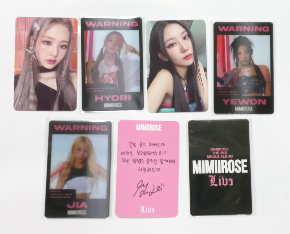 Mimiirose "LIVE" - Official Photocard [23.09.20] - HALLYUSUPERSTORE