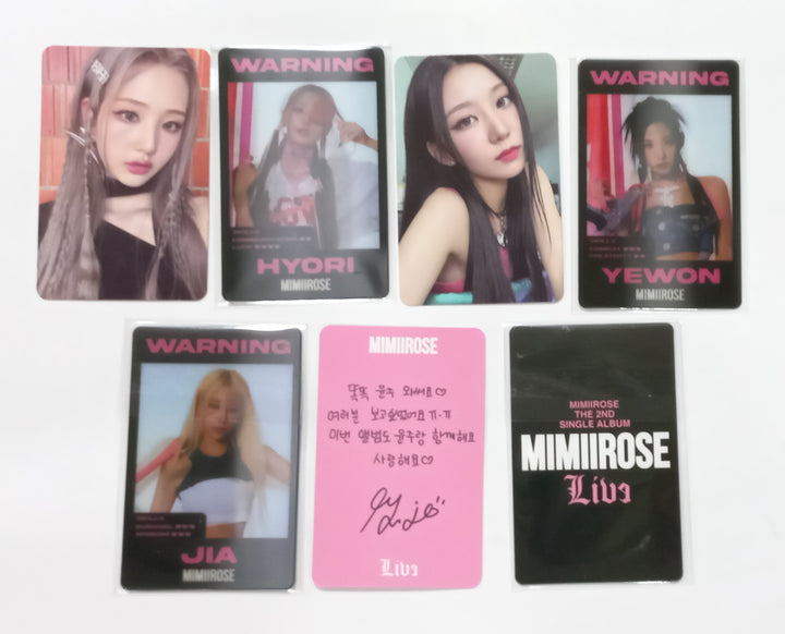 Mimiirose "LIVE" - Official Photocard [23.09.20] - HALLYUSUPERSTORE