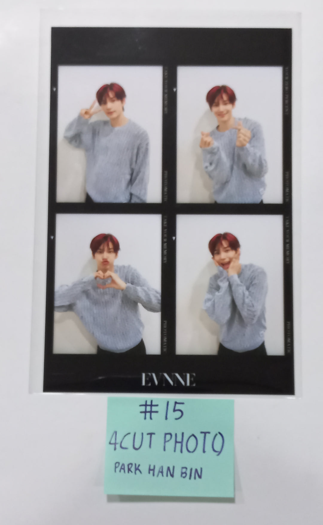 EVNNE "Target: ME" - Jump Up Lucky Draw Event Photocards, 4 Cut Photo [23.09.20] - HALLYUSUPERSTORE