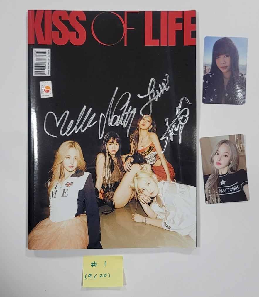 KISS OF LIFE "KISS OF LIFE"- Hand Autographed(Signed) Album [23.09.20] - HALLYUSUPERSTORE