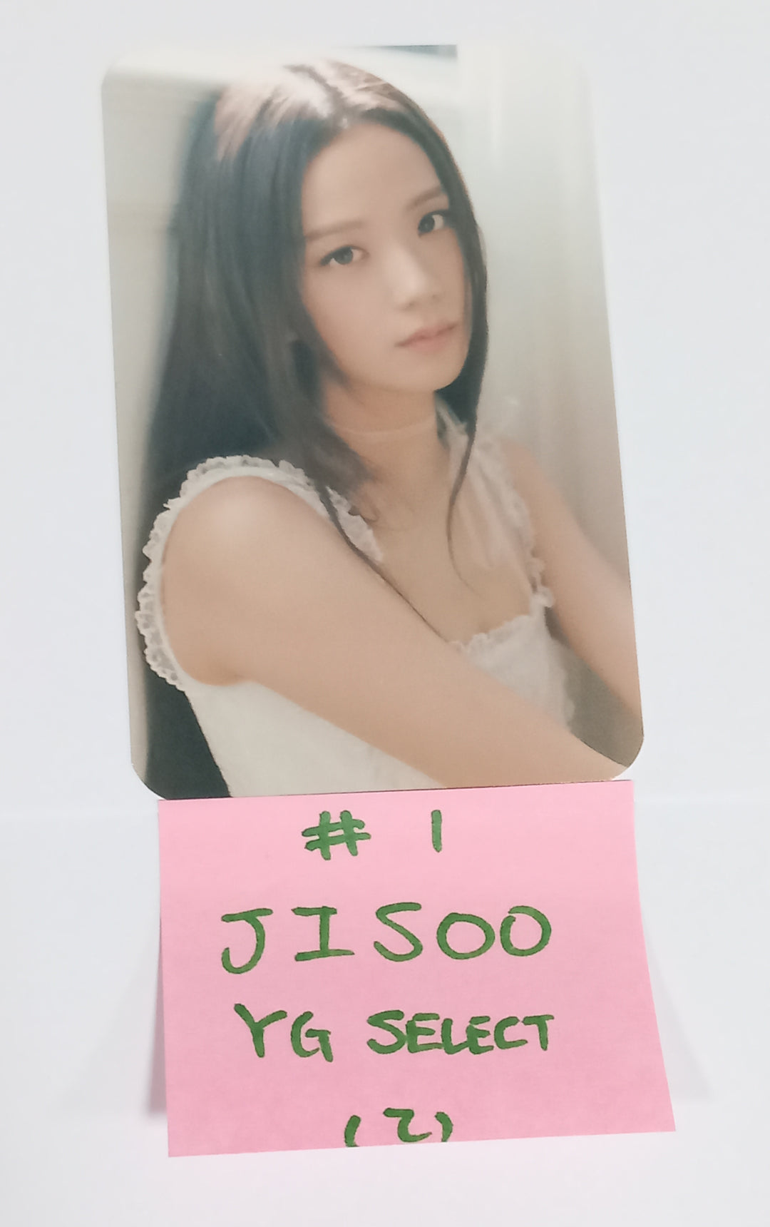 JISOO (Of Black Pink) "ME" - YG Select Shop Pre-Order Benefit Photocard [Photo Book Special Edition] [23.09.21] - HALLYUSUPERSTORE