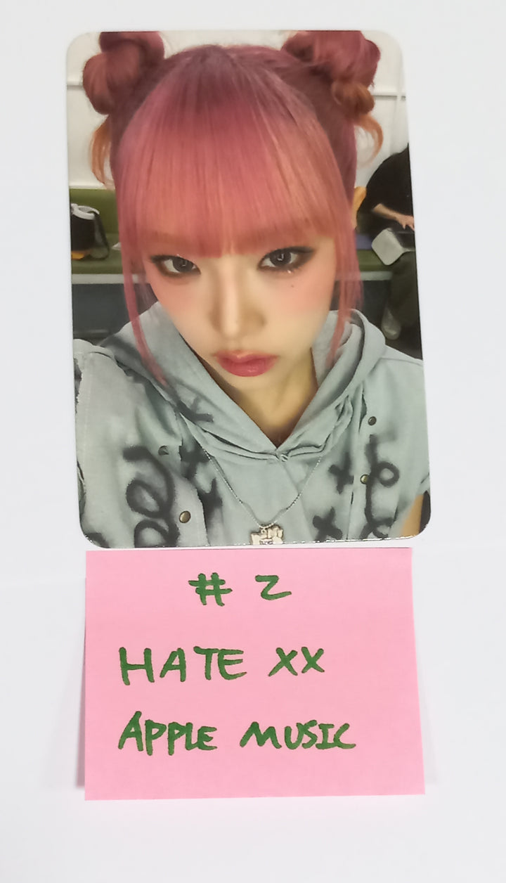 Yena "HATE XX" - Apple Music Fansign Event Photocard [23.09.21] - HALLYUSUPERSTORE