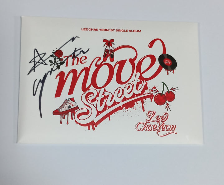 Lee Chae Yeon "The Move Street" - Hand Autographed(Signed) Album [Poca Ver] [23.09.21] - HALLYUSUPERSTORE