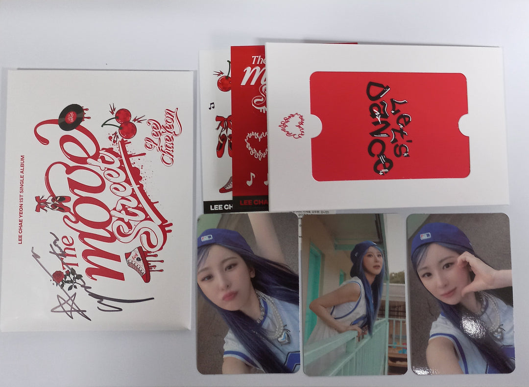 Lee Chae Yeon "The Move Street" - Hand Autographed(Signed) Album [Poca Ver] [23.09.21] - HALLYUSUPERSTORE