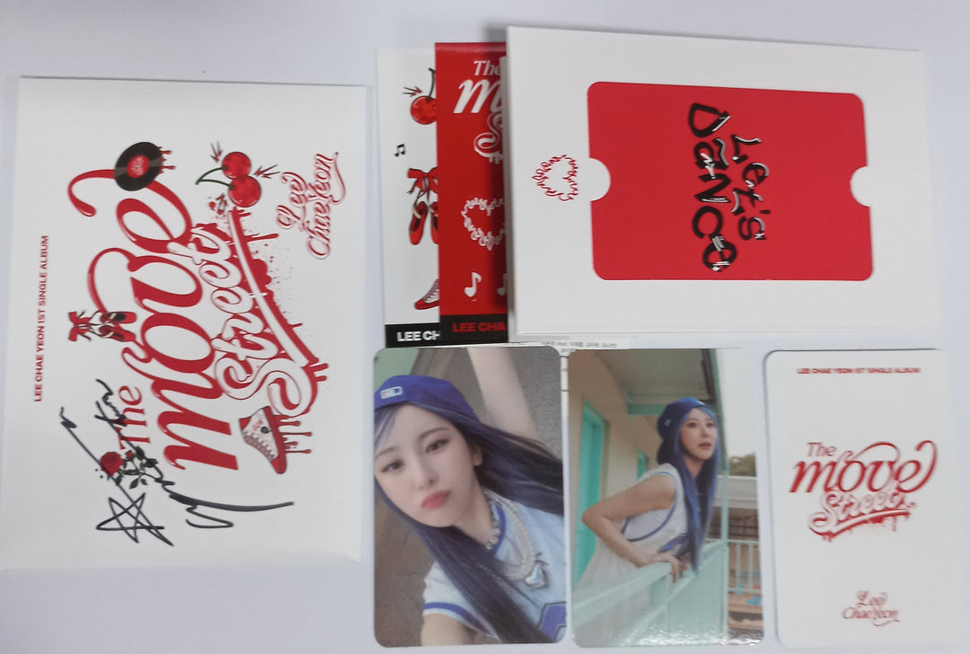 Lee Chae Yeon "The Move Street" - Hand Autographed(Signed) Album [Poca Ver] [23.09.21] - HALLYUSUPERSTORE