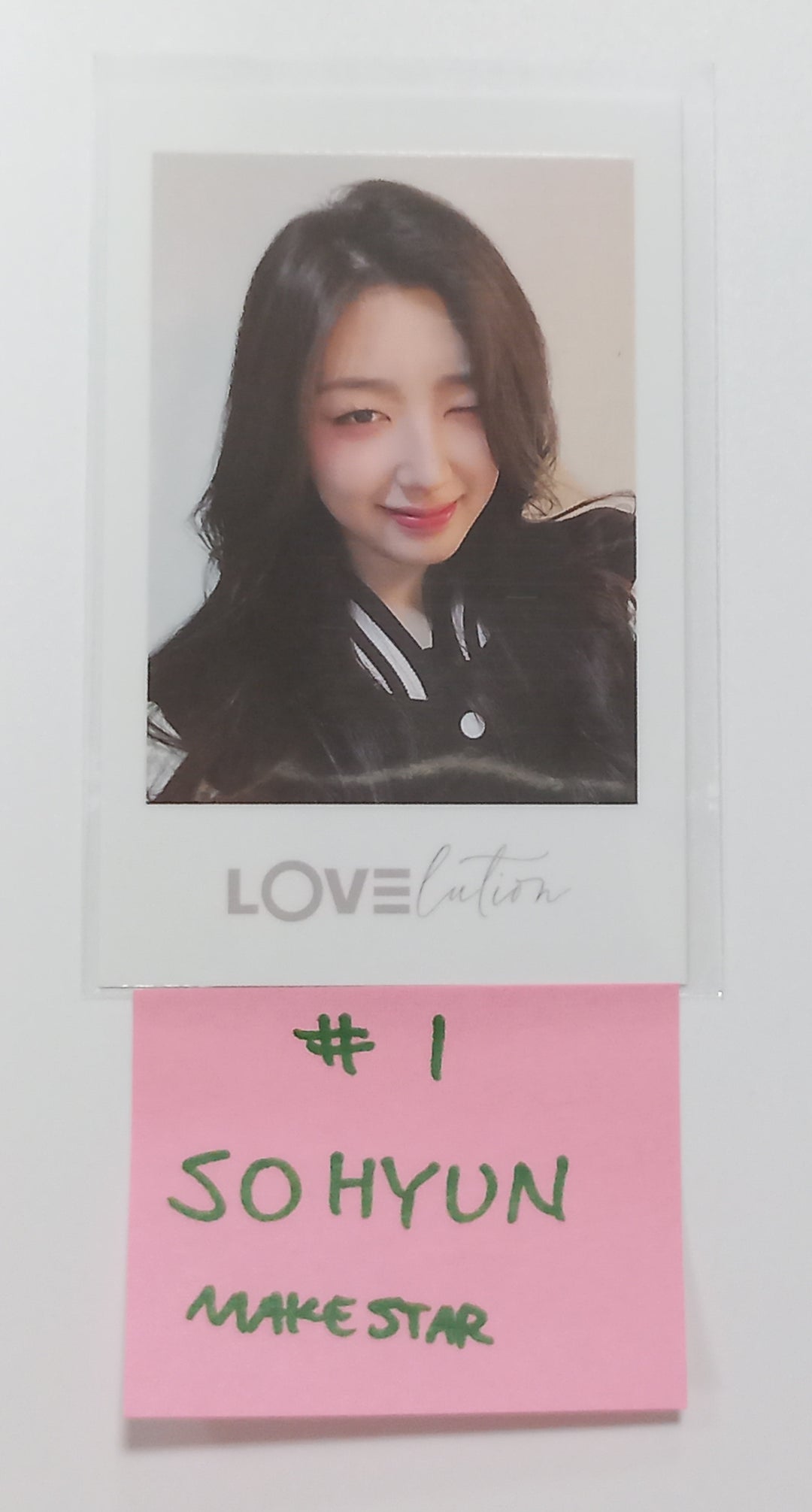 TripleS "LOVElution : MUHAN" - Makestar Fansign Event Polaroid Type Photocard [23.09.21] - HALLYUSUPERSTORE