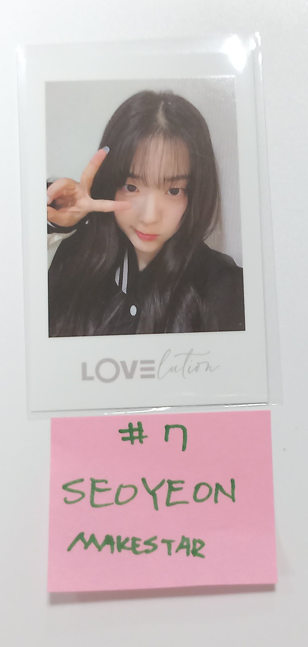 TripleS "LOVElution : MUHAN" - Makestar Fansign Event Polaroid Type Photocard [23.09.21] - HALLYUSUPERSTORE