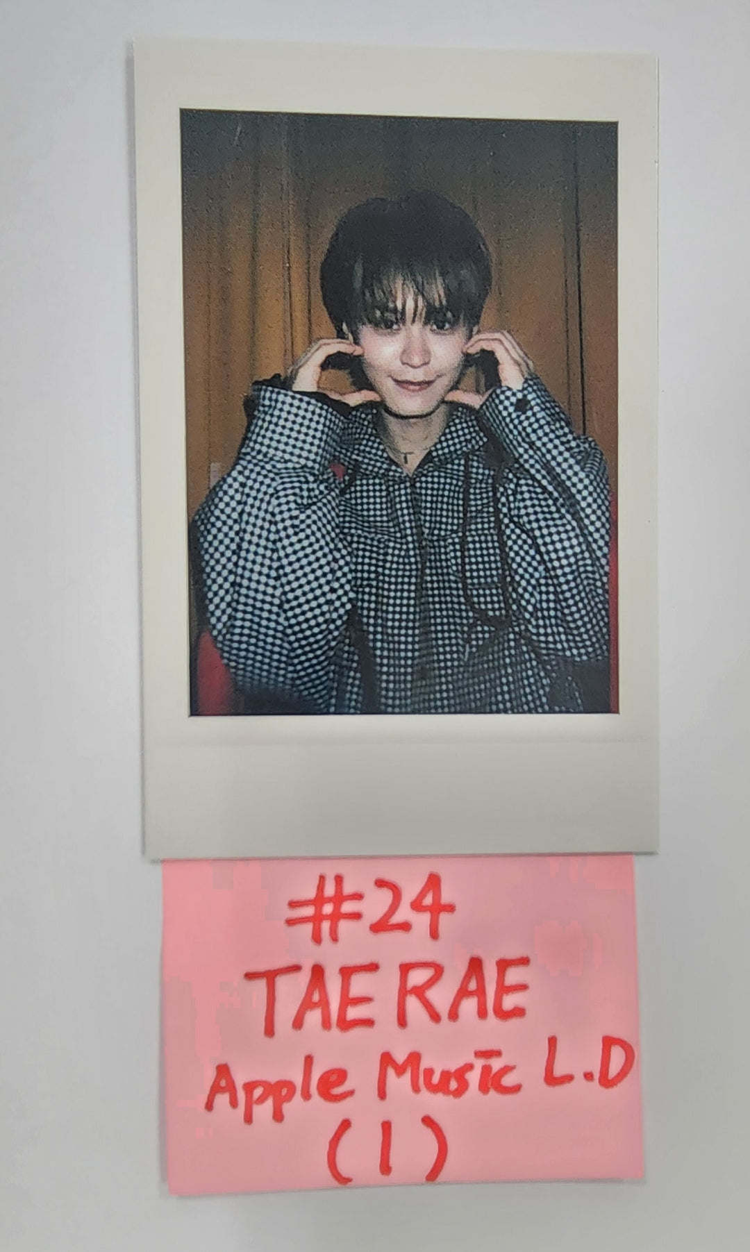 TEMPEST "폭풍속으로" - Apple Music Lucky Draw Event Photocard [23.09.21] - HALLYUSUPERSTORE