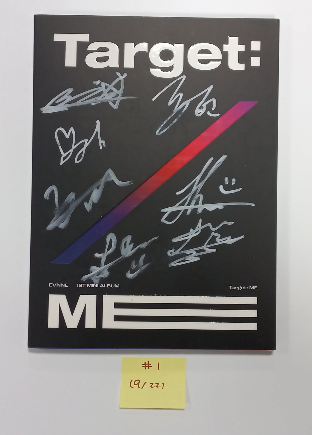 EVNNE "Target: ME" - Hand Autographed(Signed) Promo Album [23.09.22] - HALLYUSUPERSTORE