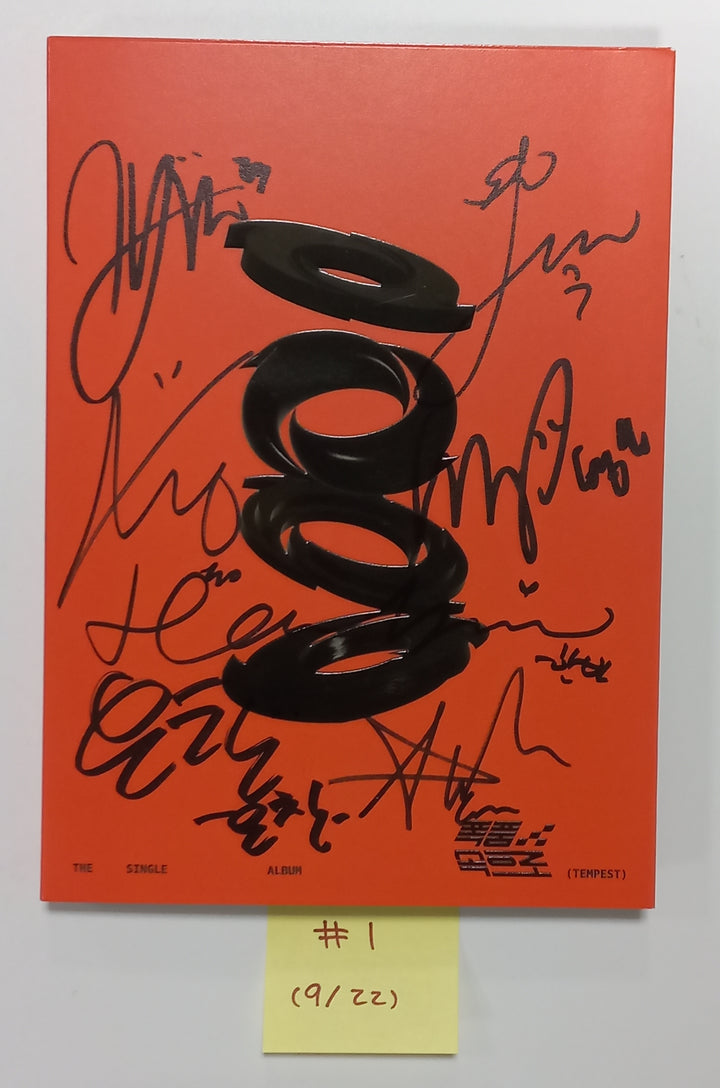 TEMPEST "폭풍속으로" - Hand Autographed(Signed) Promo Album [23.09.22] - HALLYUSUPERSTORE