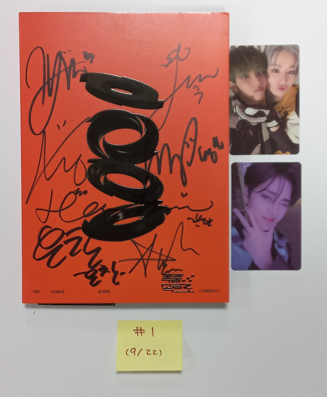 TEMPEST "폭풍속으로" - Hand Autographed(Signed) Promo Album [23.09.22] - HALLYUSUPERSTORE