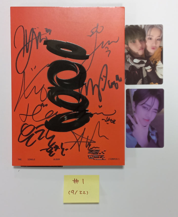 TEMPEST "폭풍속으로" - Hand Autographed(Signed) Promo Album [23.09.22] - HALLYUSUPERSTORE