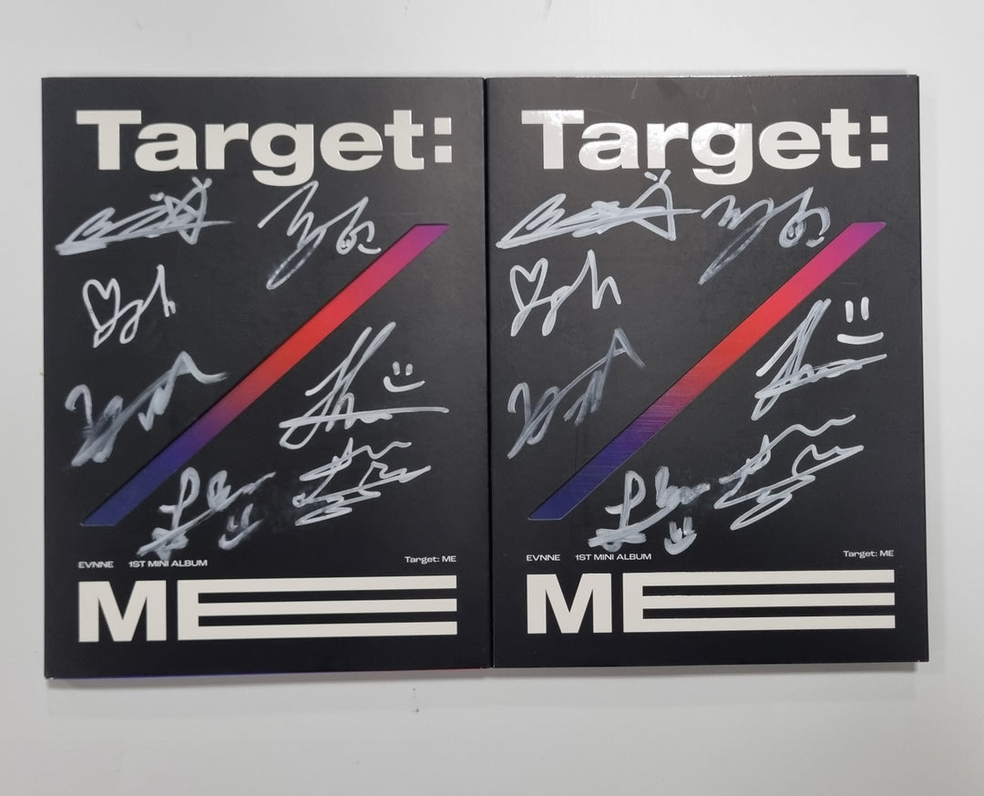 EVNNE "Target: ME" - Hand Autographed(Signed) Promo Album [23.09.22] - HALLYUSUPERSTORE