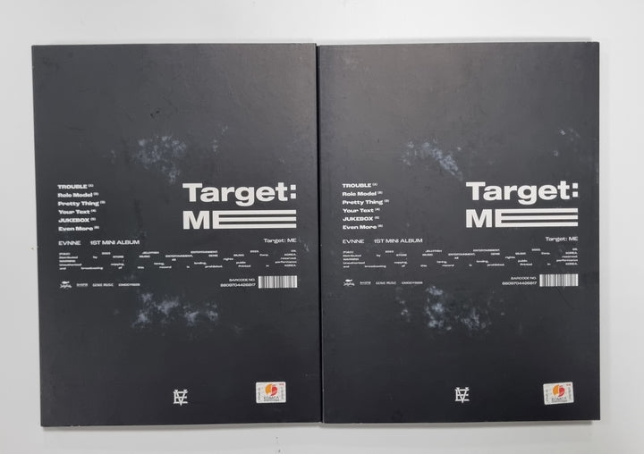 EVNNE "Target: ME" - Hand Autographed(Signed) Promo Album [23.09.22] - HALLYUSUPERSTORE