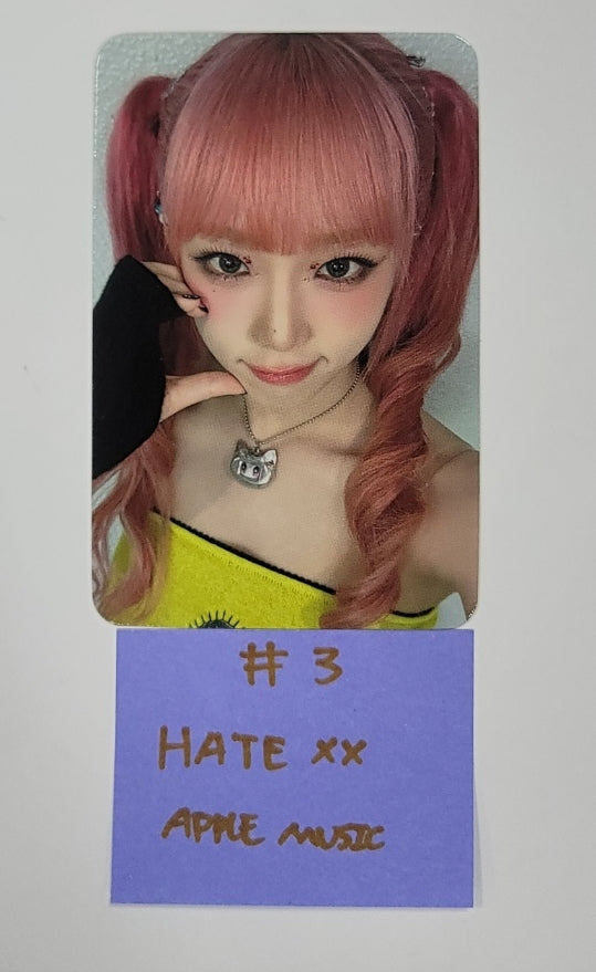 Yena "HATE XX" - Apple Music Fansign Event Photocard Round 3 [23.09.21] - HALLYUSUPERSTORE