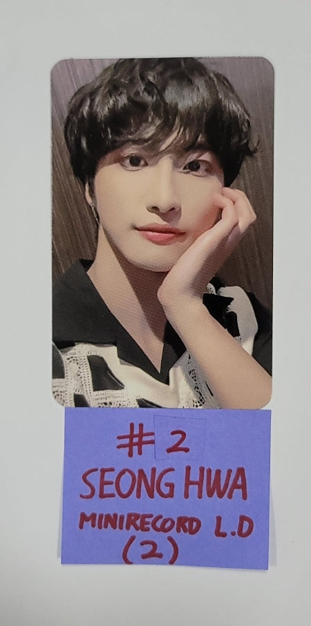 ATEEZ "THE WORLD EP.2 " -Mini Record Lucky Draw Event Photocard [Platfrom Ver.] [23.09.22] - HALLYUSUPERSTORE