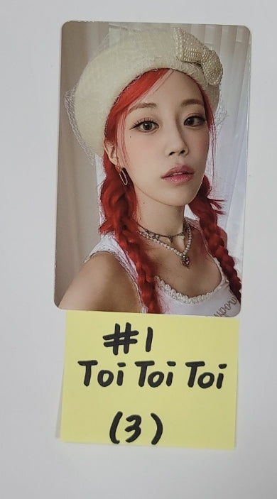 Hur Young Ji "Toi Toi Toi" - Official Photocard [23.09.22] - HALLYUSUPERSTORE