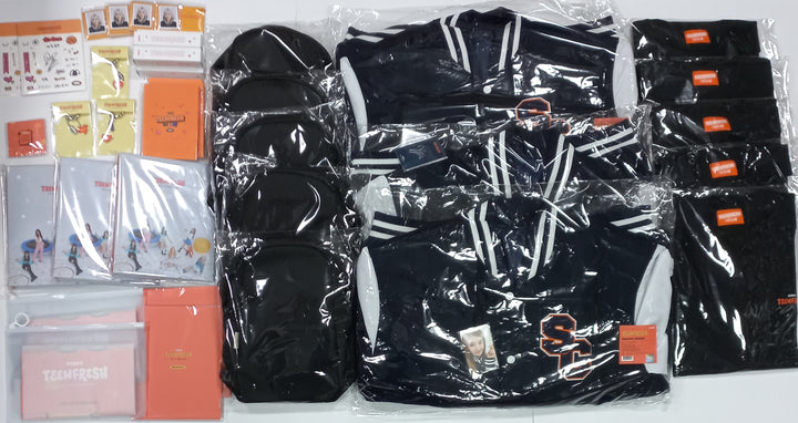 STAYC "TEENFRESH" 1st World Tour - Official MD [Photo Slogan, ID Photo Holder Set, Mini Poster Set, Teenefresh Perfume, Binder Book, T-shirt, Jacket, Pouch,  Keyring] [23.09.23] - HALLYUSUPERSTORE