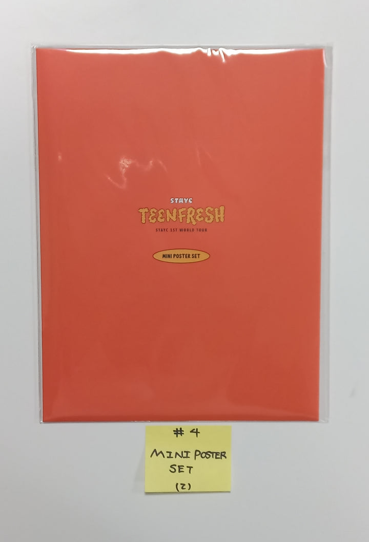 STAYC "TEENFRESH" 1st World Tour - Official MD [Photo Slogan, ID Photo Holder Set, Mini Poster Set, Teenefresh Perfume, Binder Book, T-shirt, Jacket, Pouch,  Keyring] [23.09.23] - HALLYUSUPERSTORE