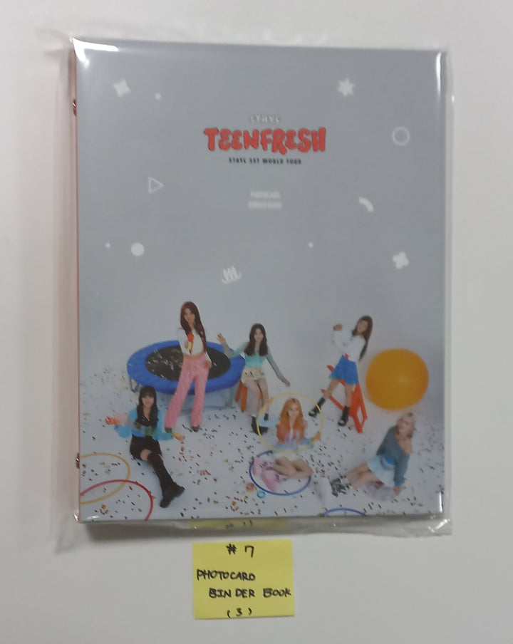 STAYC "TEENFRESH" 1st World Tour - Official MD [Photo Slogan, ID Photo Holder Set, Mini Poster Set, Teenefresh Perfume, Binder Book, T-shirt, Jacket, Pouch,  Keyring] [23.09.23] - HALLYUSUPERSTORE