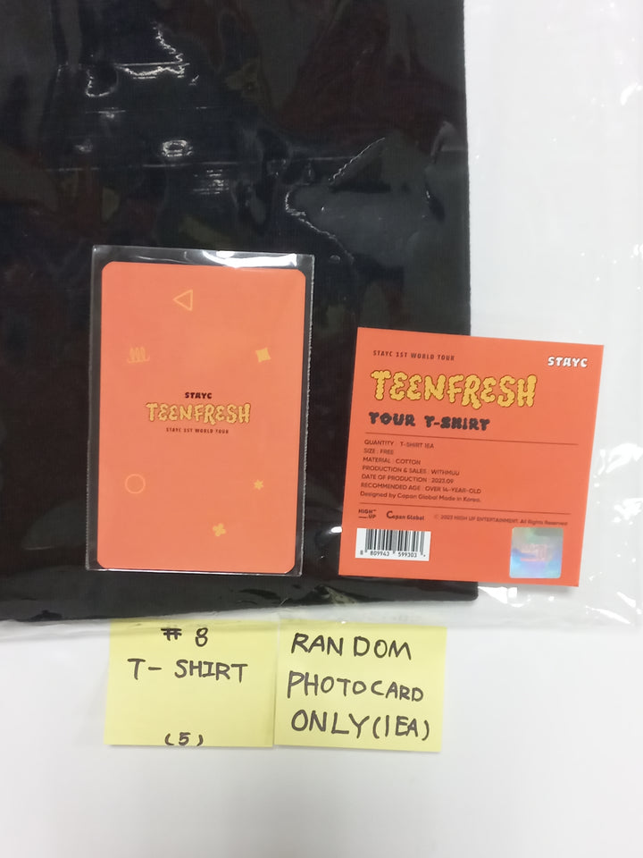 STAYC "TEENFRESH" 1st World Tour - Official MD [Photo Slogan, ID Photo Holder Set, Mini Poster Set, Teenefresh Perfume, Binder Book, T-shirt, Jacket, Pouch,  Keyring] [23.09.23] - HALLYUSUPERSTORE