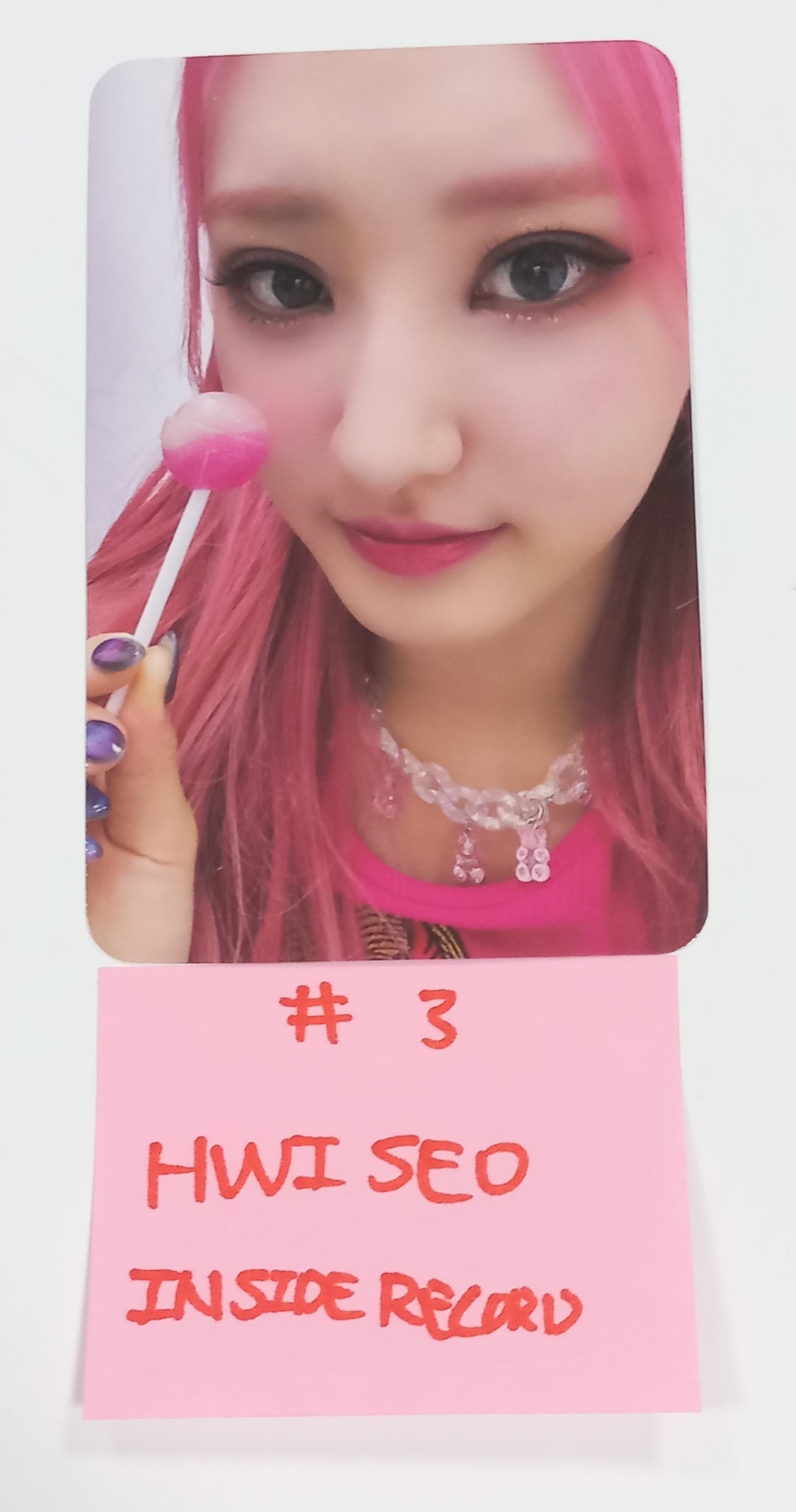 H1-KEY "Seoul Dreaming" - Inside Record Fansign Event Photocard [23.09.25] - HALLYUSUPERSTORE