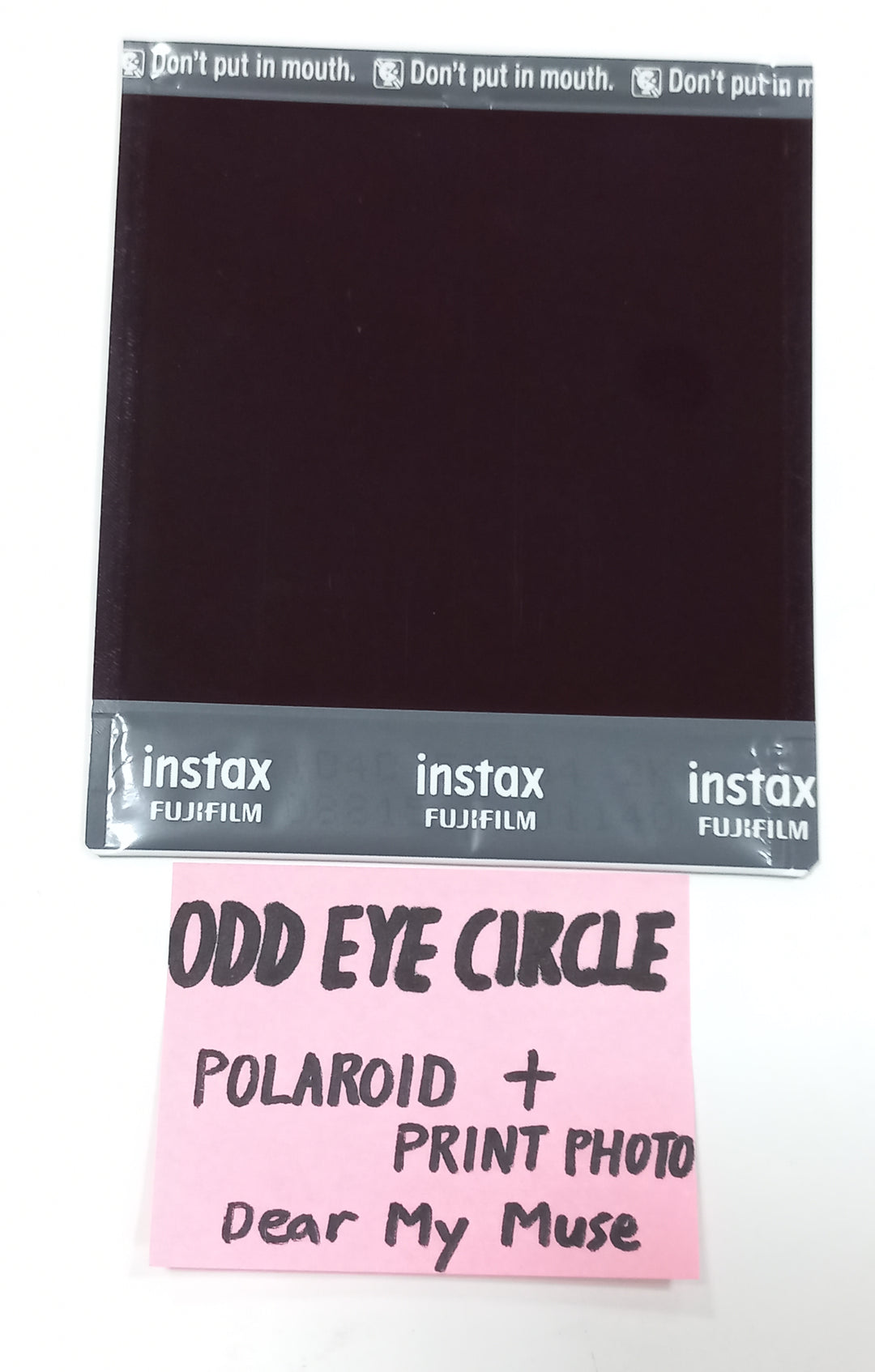 ODD EYE CIRCLE "Version Up"- Hand Autographed(Signed) Polaroid + Print Photo [23.09.25] - HALLYUSUPERSTORE