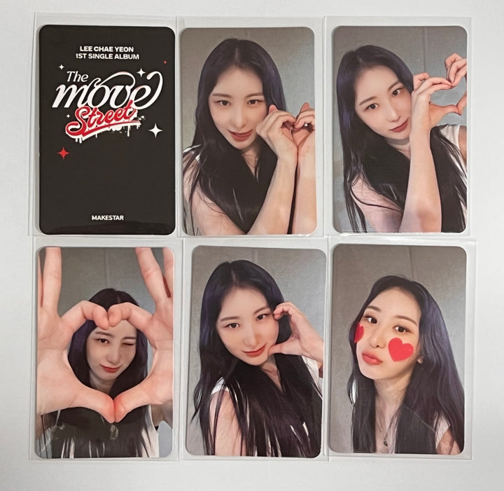 Lee Chae Yeon "The Move Street" - Makestar Fansign Event Photocard Round 2 [Poca Ver] [23.09.25] - HALLYUSUPERSTORE