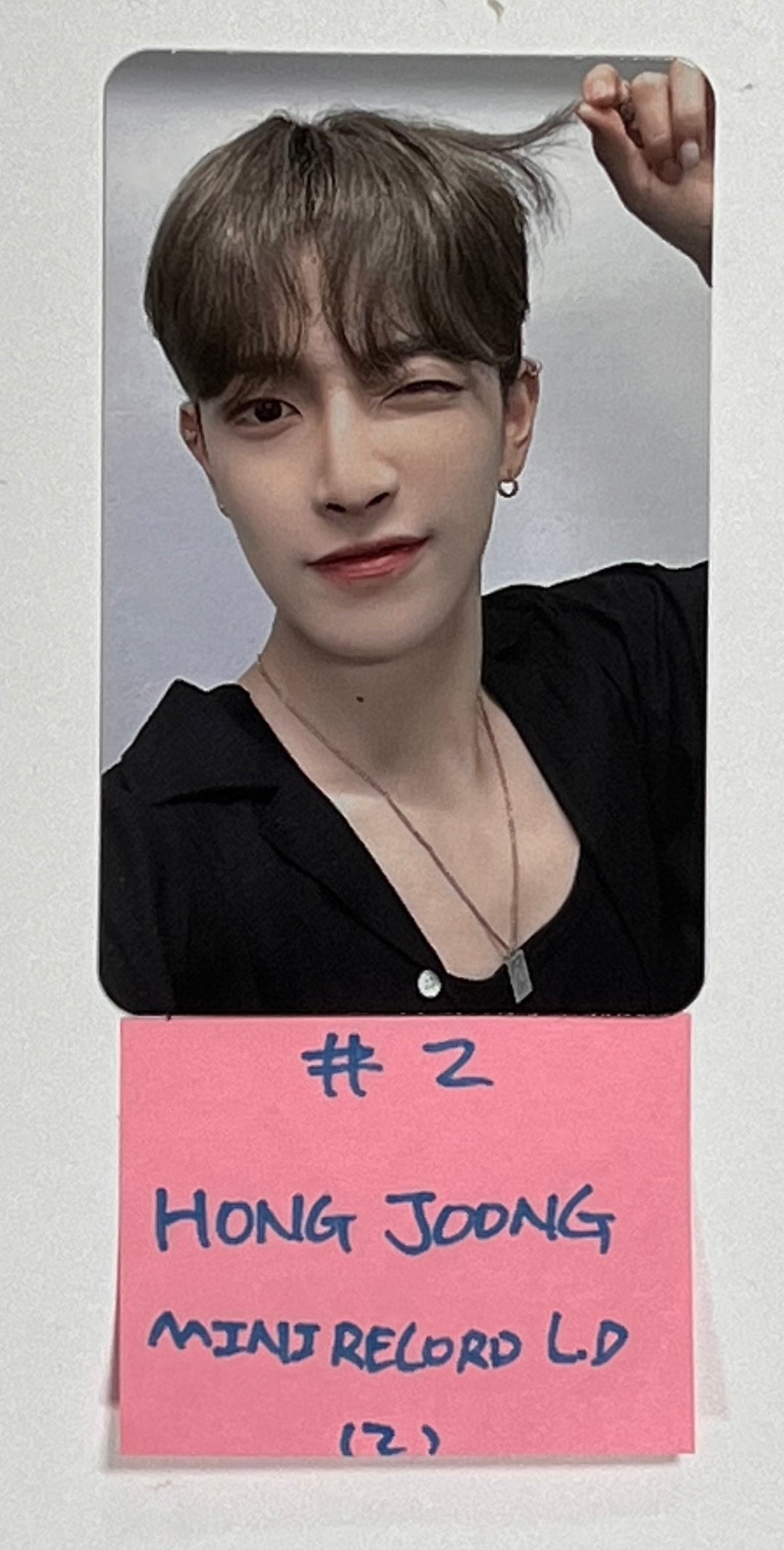 ATEEZ "THE WORLD EP.2 " -Mini Record Lucky Draw Event Photocard Round 2 [Platfrom Ver.] [23.09.25] - HALLYUSUPERSTORE