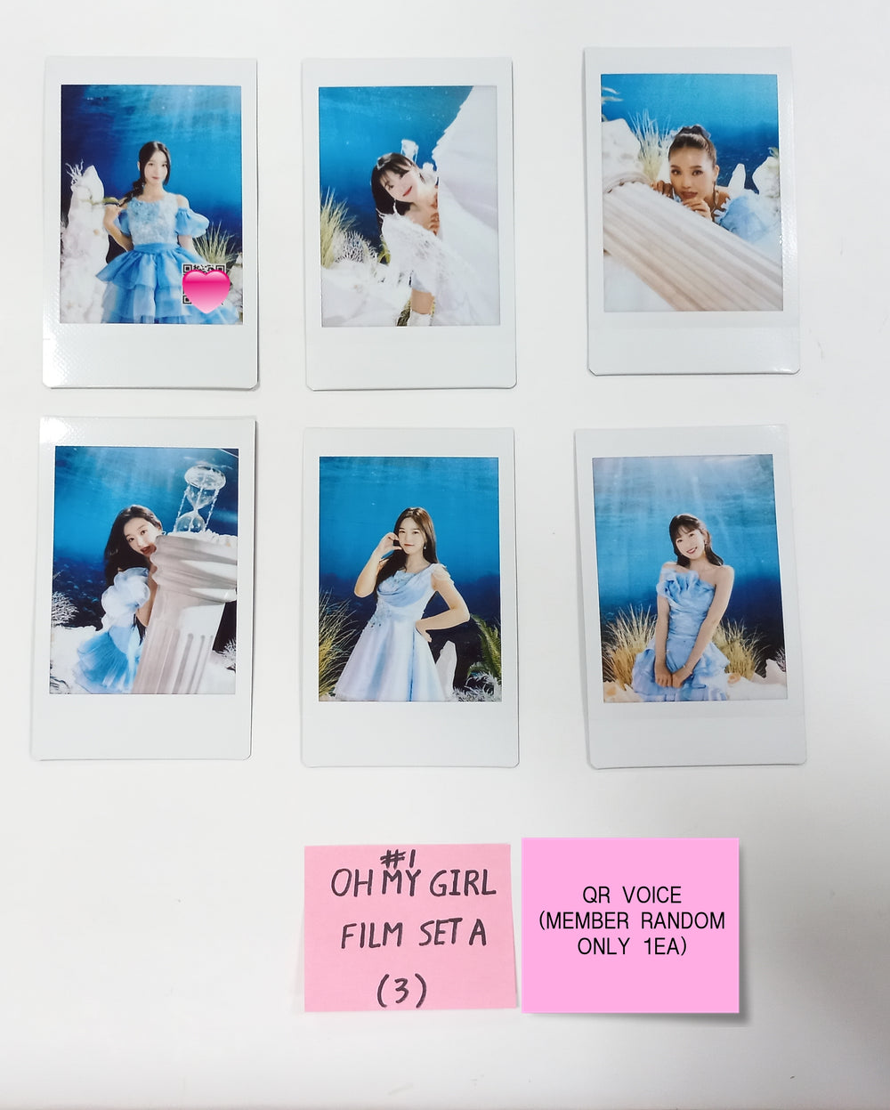 Oh My Girl "Golden Hourglass" - LIPSS Official VOCIE FILM Set (6EA) [23.09.25] - HALLYUSUPERSTORE