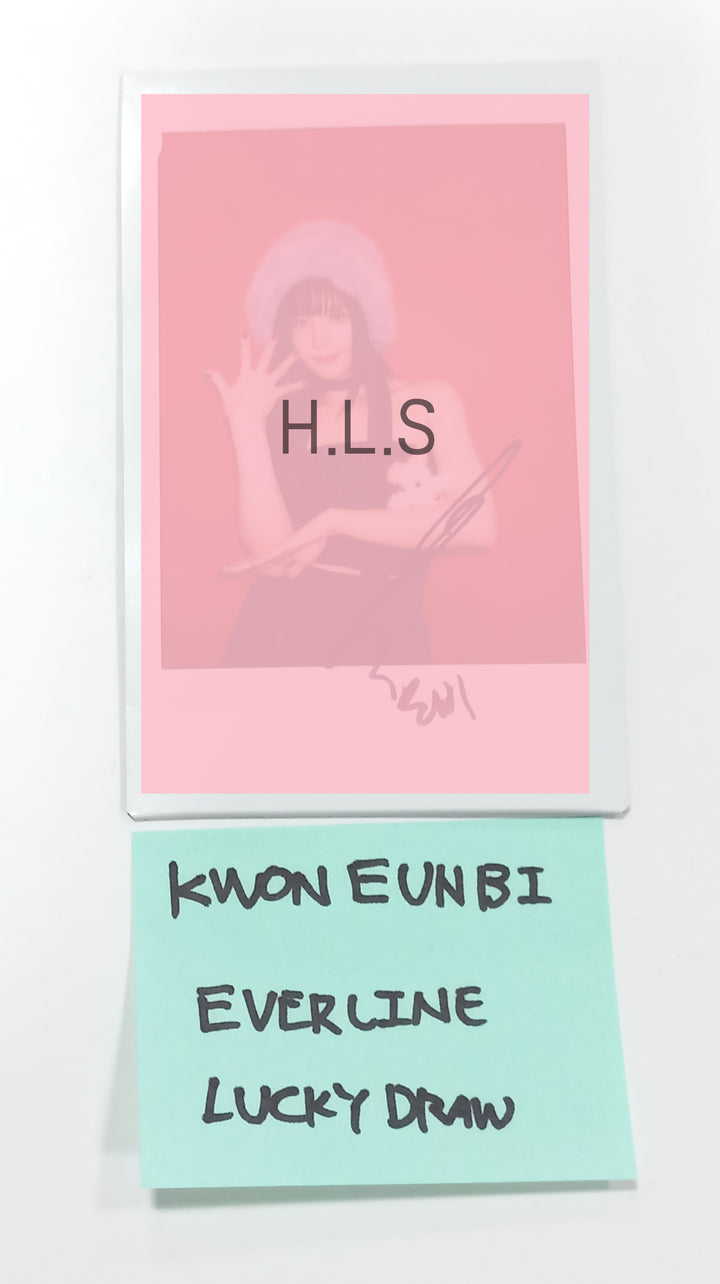 Kwon Eunbi 1st single "The Flash" - Hand Autographed(Signed) Polaroid [23.09.26] - HALLYUSUPERSTORE