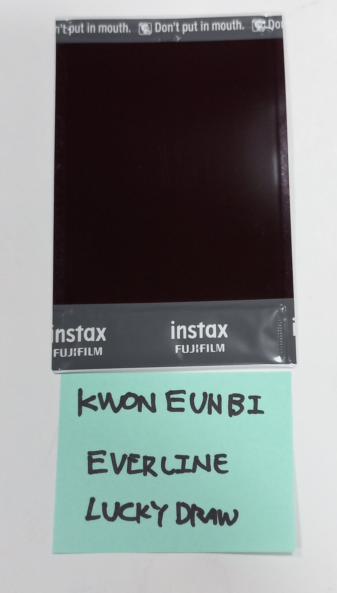Kwon Eunbi 1st single "The Flash" - Hand Autographed(Signed) Polaroid [23.09.26] - HALLYUSUPERSTORE