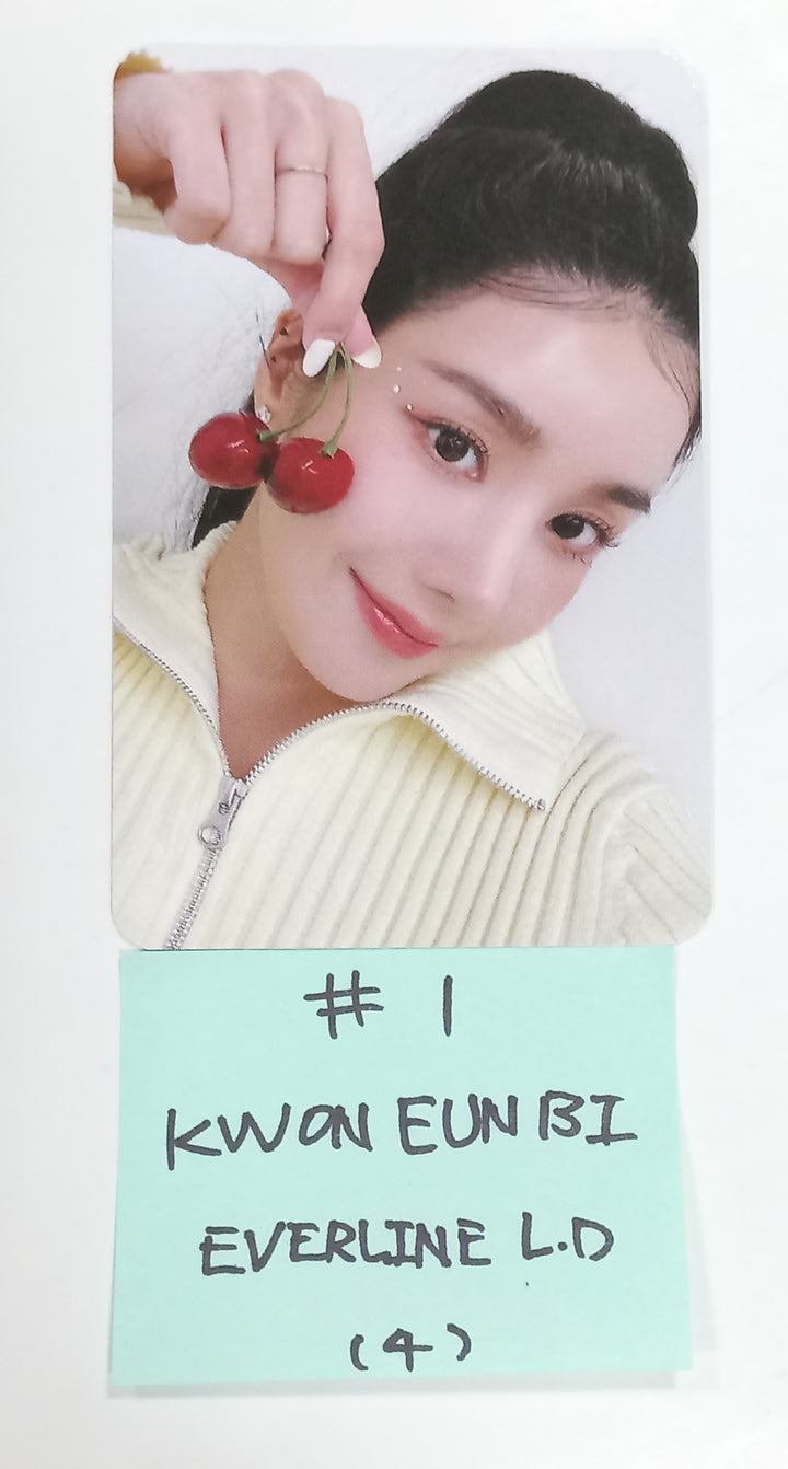 Kwon Eunbi 1st single "The Flash" - Everline Lucky Draw Event Photocard [23.09.26] - HALLYUSUPERSTORE