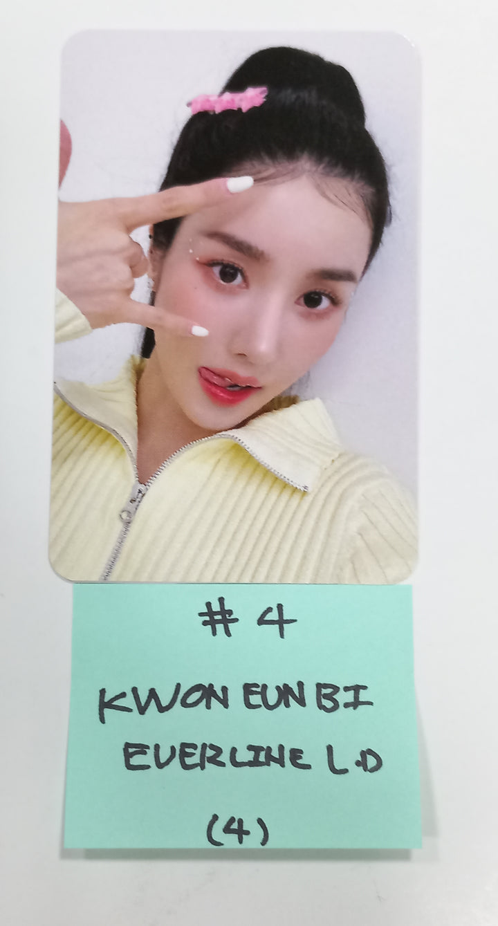 Kwon Eunbi 1st single "The Flash" - Everline Lucky Draw Event Photocard [23.09.26] - HALLYUSUPERSTORE