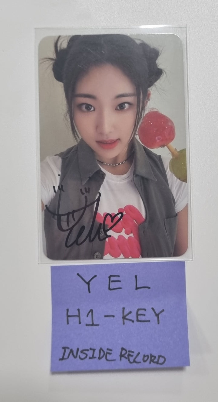 YEL (Of H1-KEY) "Seoul Dreaming" - Hand Autographed(Signed) Photocard [23.09.27] - HALLYUSUPERSTORE