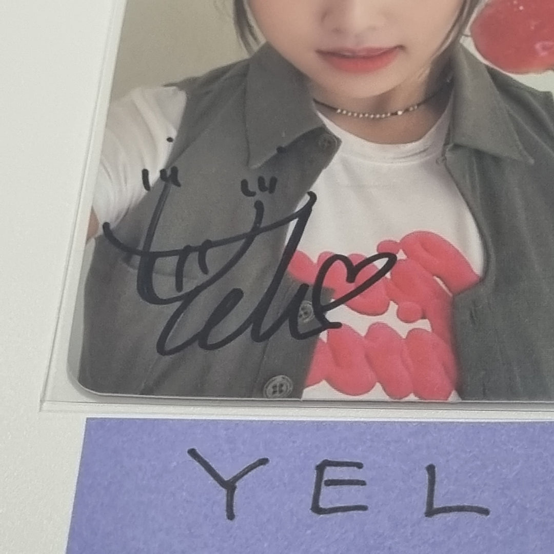 YEL (Of H1-KEY) "Seoul Dreaming" - Hand Autographed(Signed) Photocard [23.09.27] - HALLYUSUPERSTORE