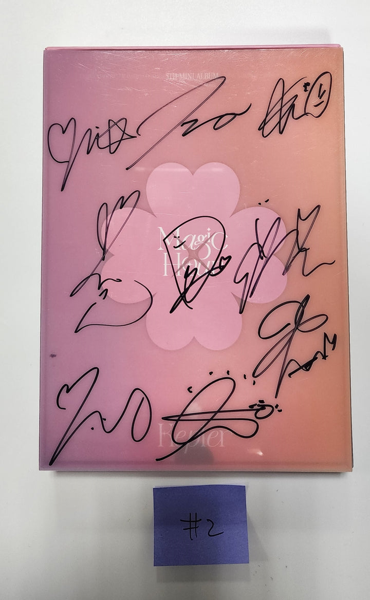 Kep1er "Magic Hour" - Hand Autographed(Signed) Promo Album [23.09.27] (Restocked 9/28) - HALLYUSUPERSTORE