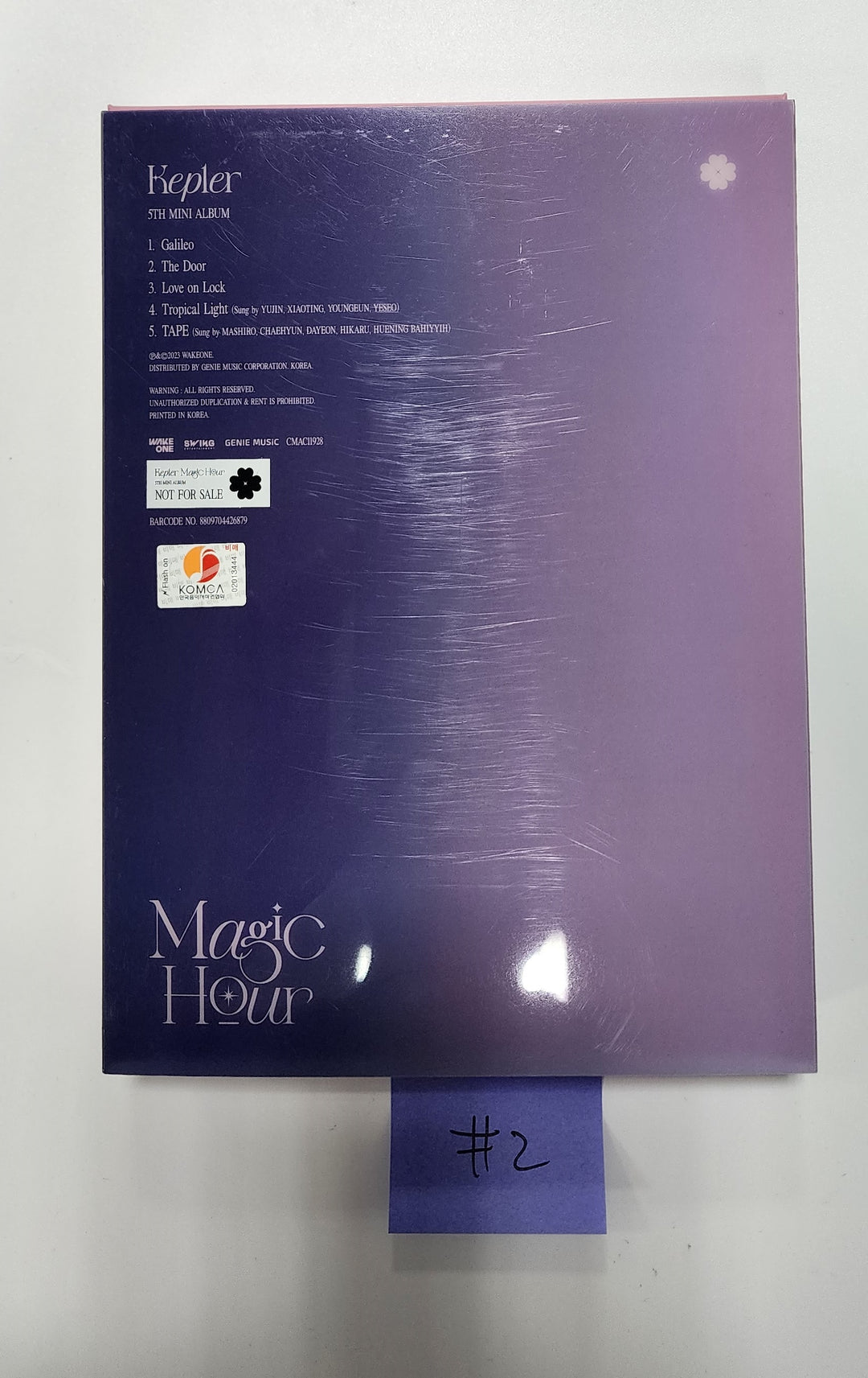 Kep1er "Magic Hour" - Hand Autographed(Signed) Promo Album [23.09.27] (Restocked 9/28) - HALLYUSUPERSTORE