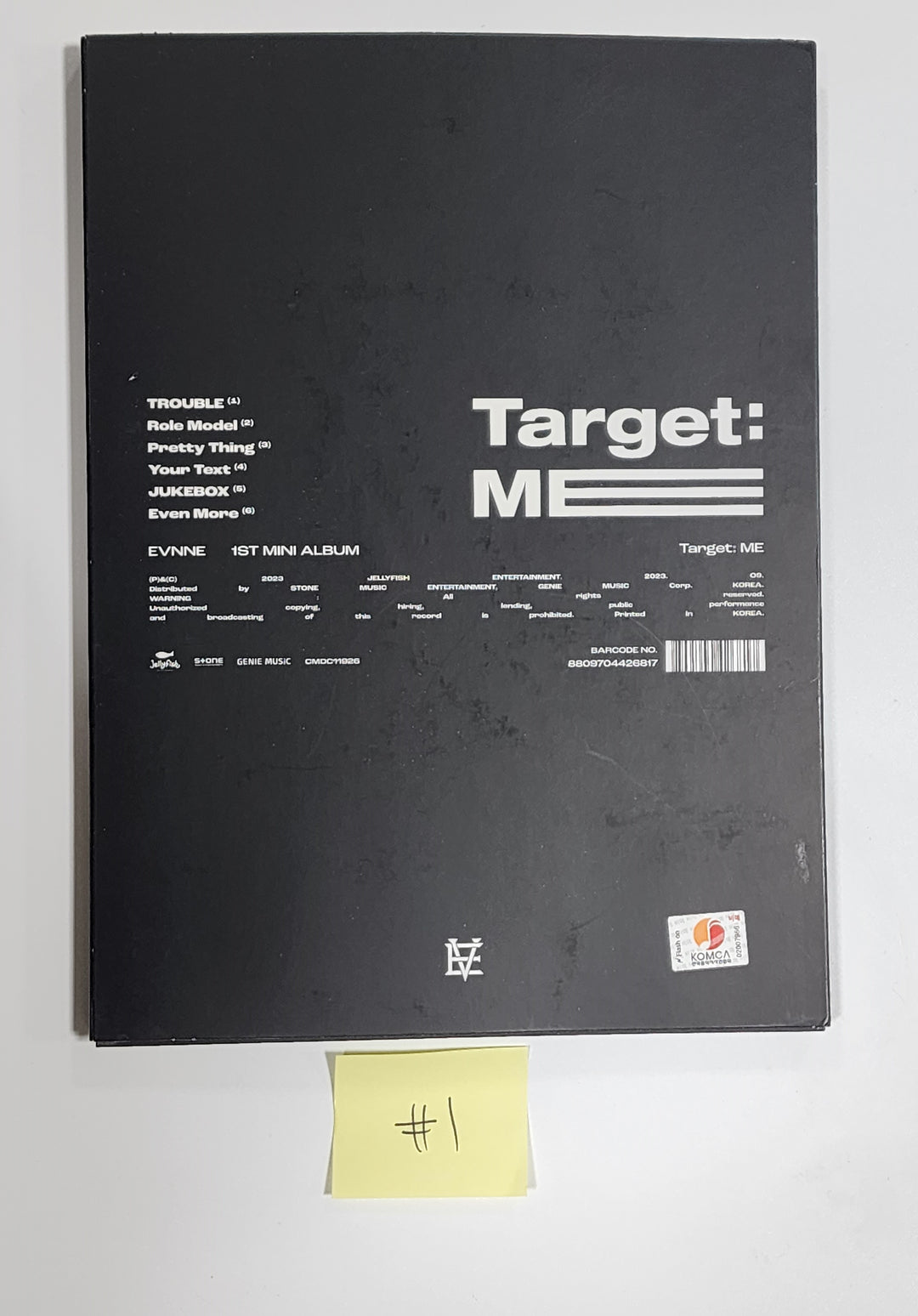 EVNNE "Target: ME" - Hand Autographed(Signed) Promo Album [23.09.27] (Restocked 9/28) - HALLYUSUPERSTORE