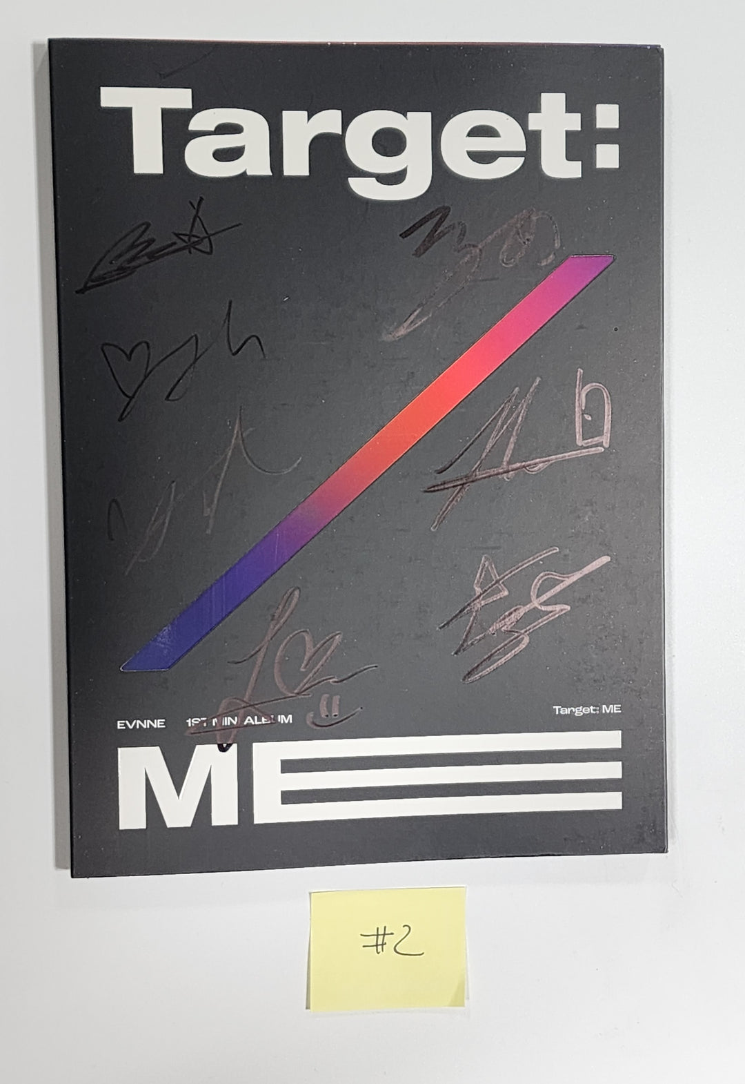 EVNNE "Target: ME" - Hand Autographed(Signed) Promo Album [23.09.27] (Restocked 9/28) - HALLYUSUPERSTORE