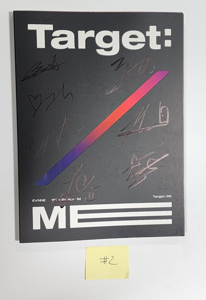 EVNNE "Target: ME" - Hand Autographed(Signed) Promo Album [23.09.27] (Restocked 9/28) - HALLYUSUPERSTORE