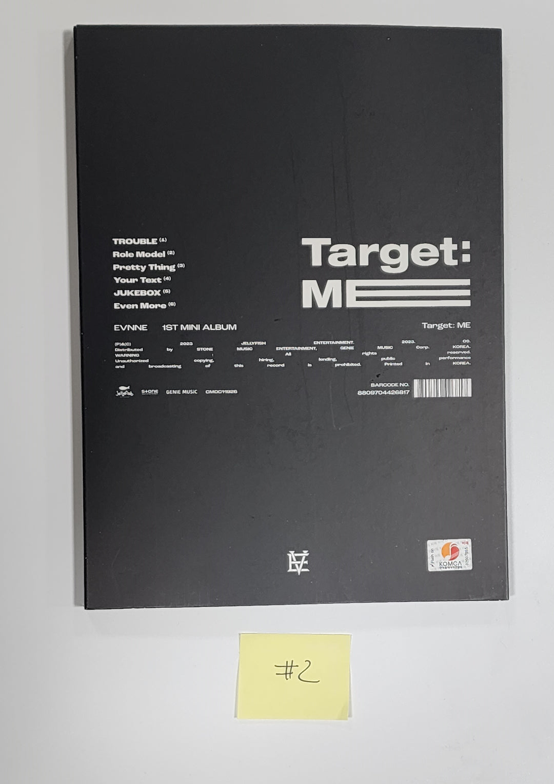 EVNNE "Target: ME" - Hand Autographed(Signed) Promo Album [23.09.27] (Restocked 9/28) - HALLYUSUPERSTORE