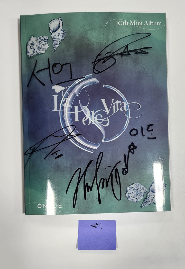 ONEUS "La Dolce Vita" - Hand Autographed(Signed) Promo Album [23.09.27] - HALLYUSUPERSTORE