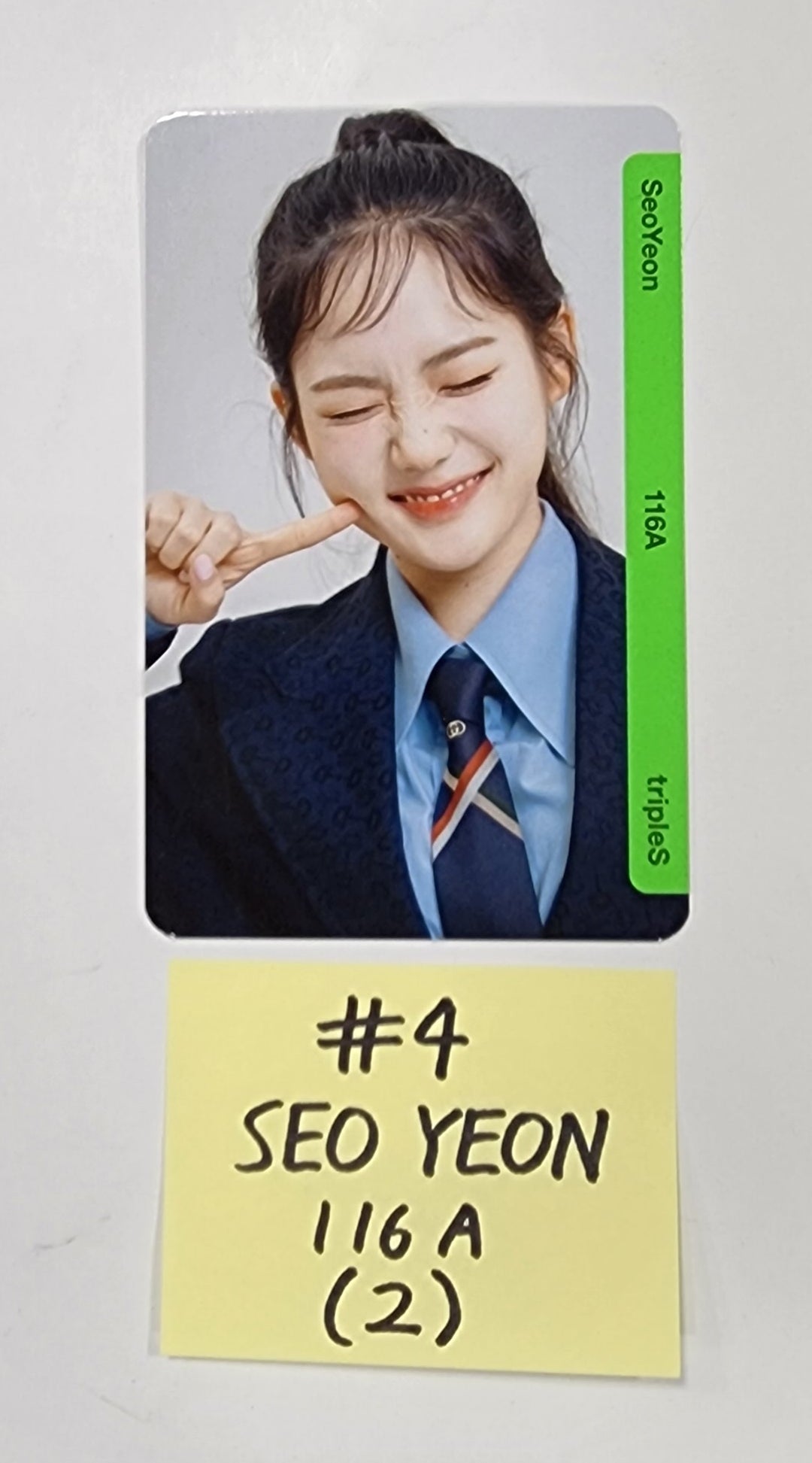 TripleS "Binary01 OBJEKT" First Class - Official Photocard [23.09.27] - HALLYUSUPERSTORE
