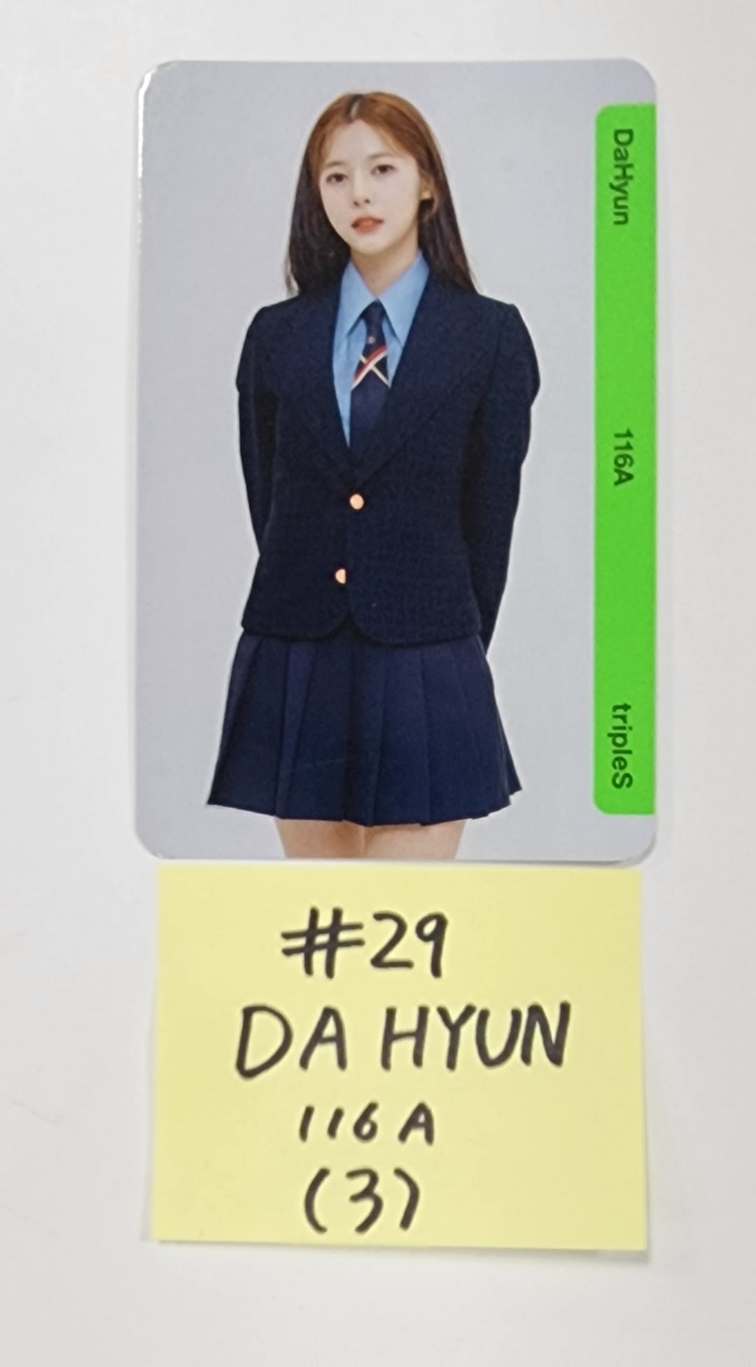TripleS "Binary01 OBJEKT" First Class - Official Photocard [23.09.27] - HALLYUSUPERSTORE
